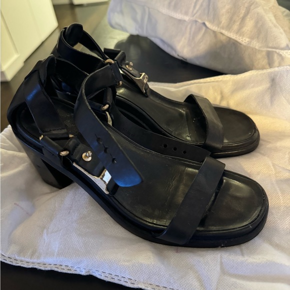 RAG & BONE Jude Leather Sandals Size: 6.5 | IT 36.5 - Picture 4 of 7